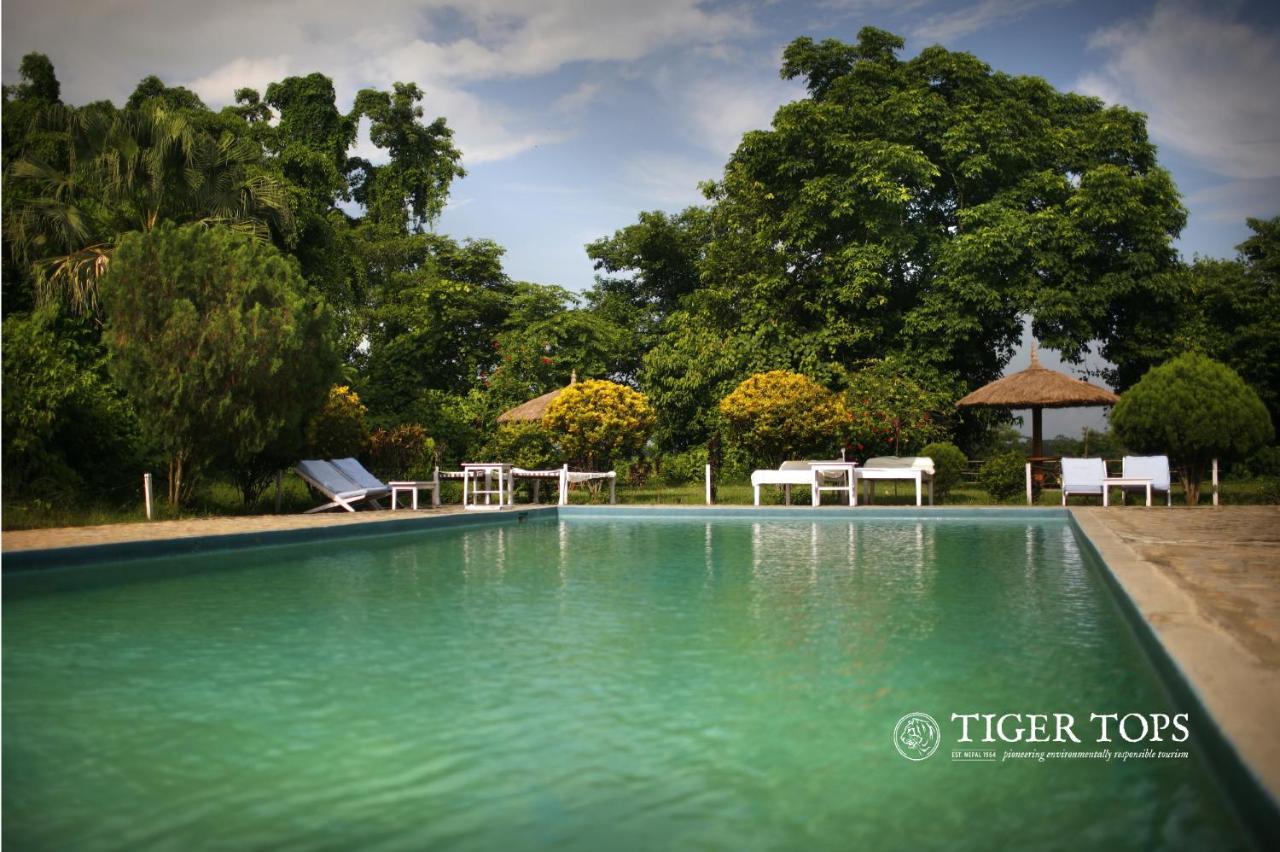 Tiger Tops Tharu Lodge Chitwan Luaran gambar
