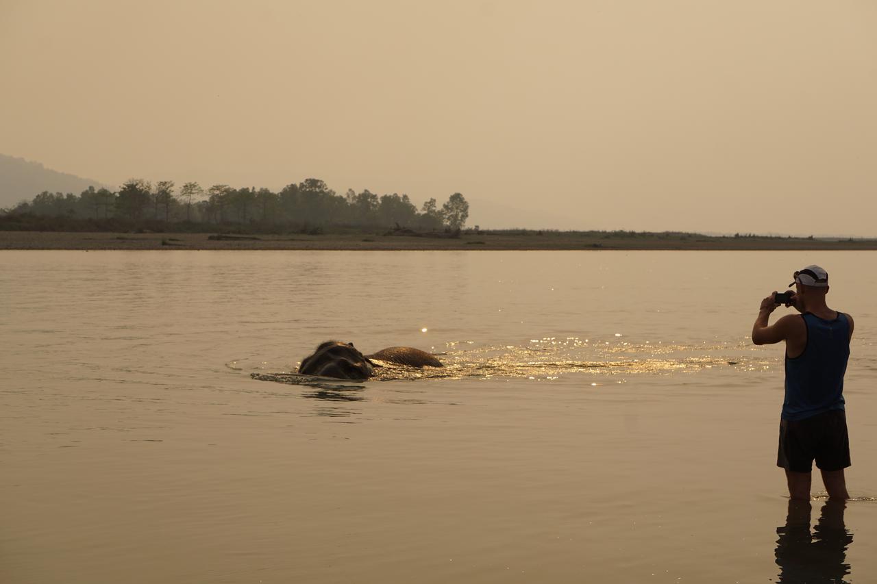 Tiger Tops Tharu Lodge Chitwan Luaran gambar